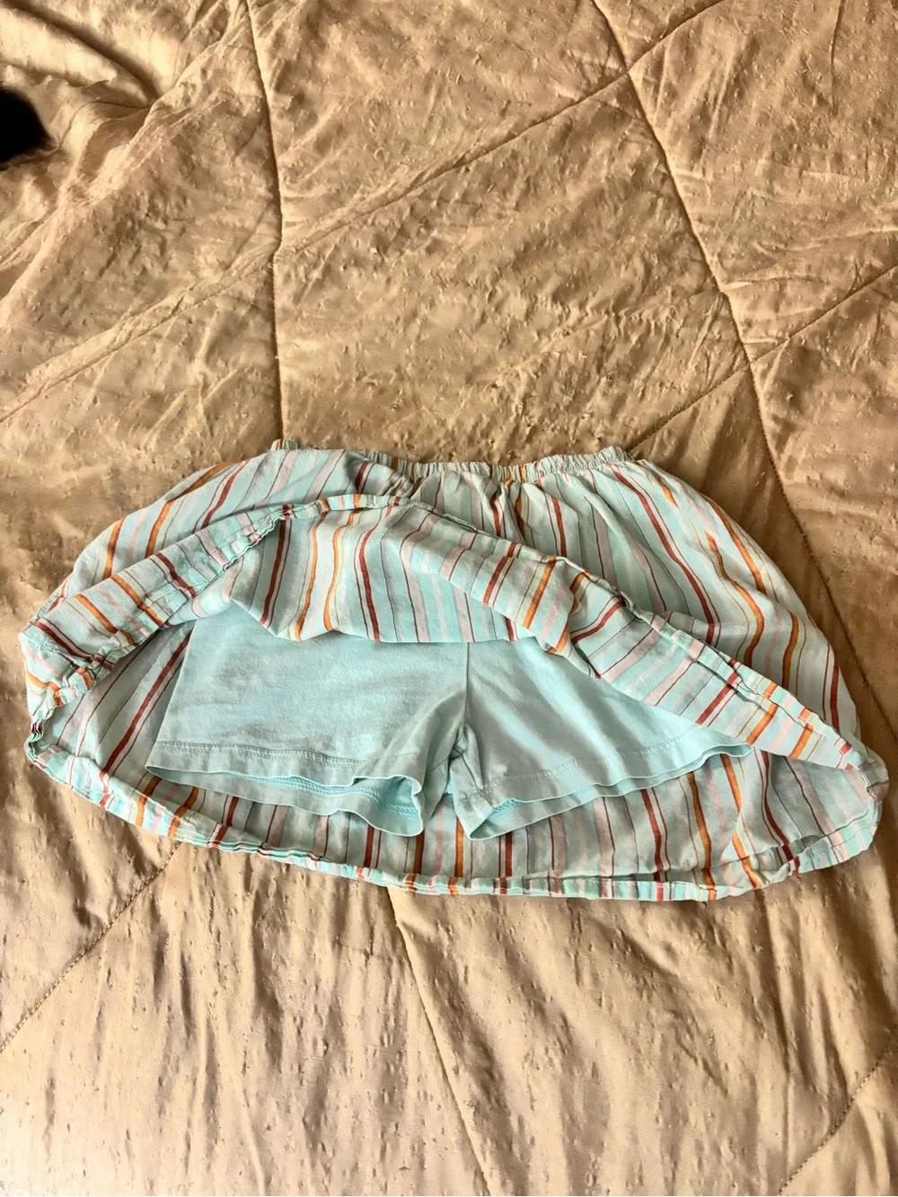 Carter's Light Blue Rainbow & Butterfly Two-Piece Dress Set